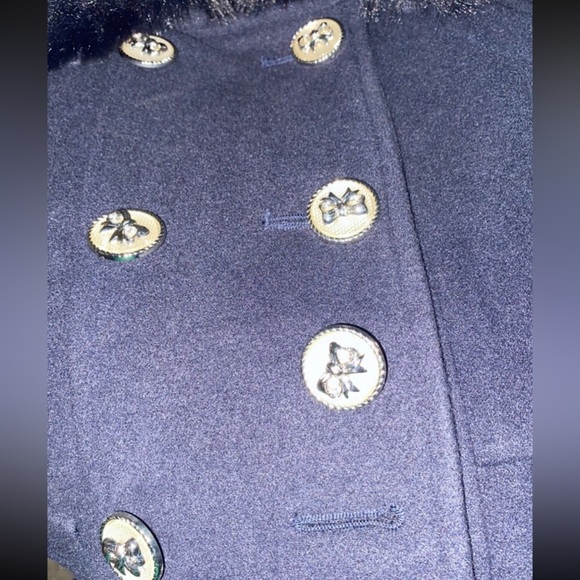 Rothschild Tailord Double Breasted Princess Pea Coat  size 6x - Picture 11 of 11